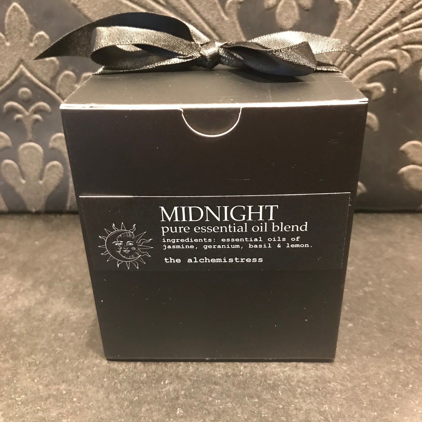Midnight Glass Candle