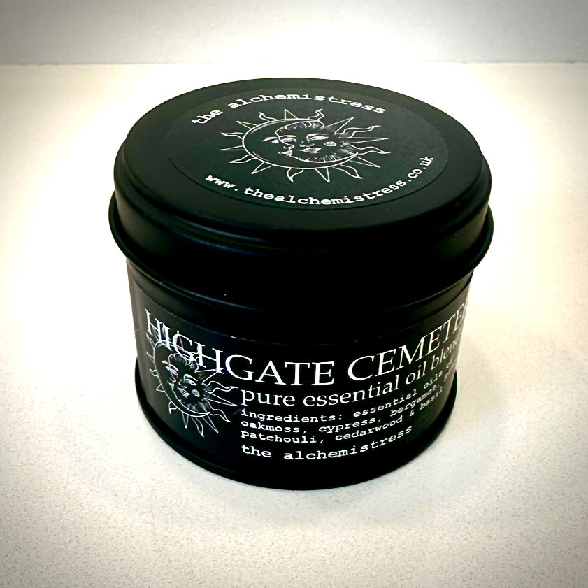 Highgate Cemetery Tin