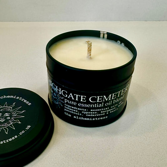 Highgate Cemetery Tin