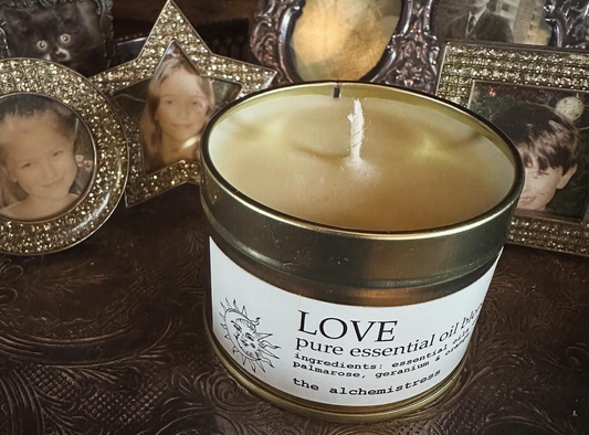 Love geranium, rose, palmarosa and orange fragrance by The Alchemistress