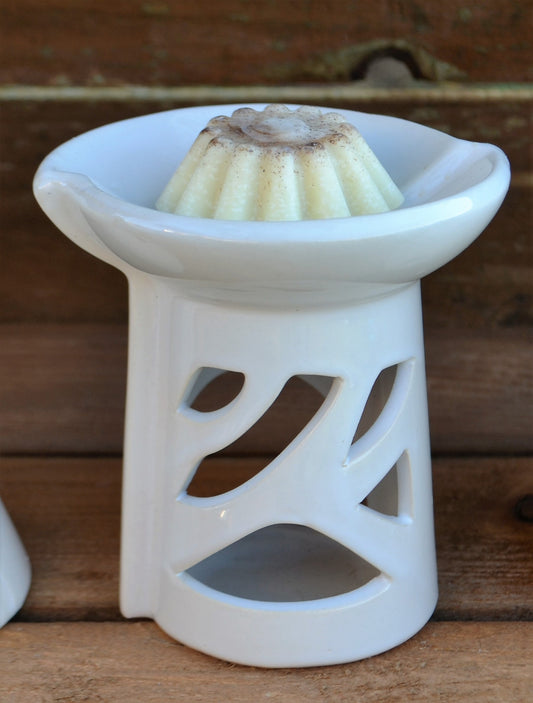White oil burner