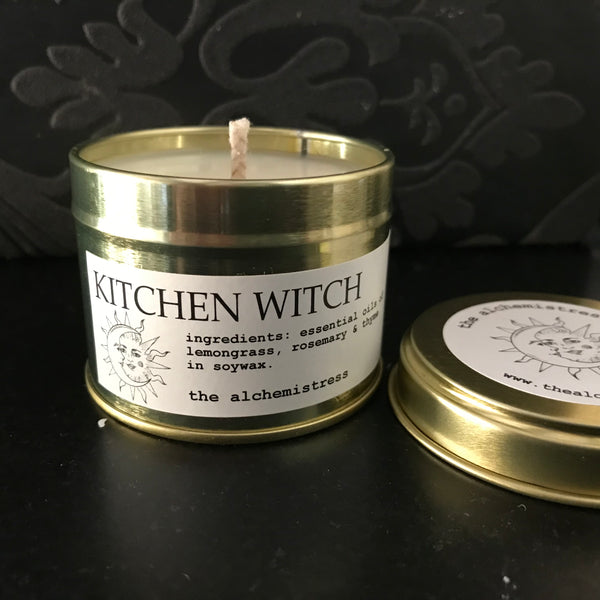 Kitchen Witch Tin